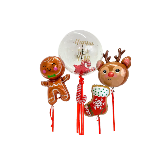 Воздушные шары на Новый Год